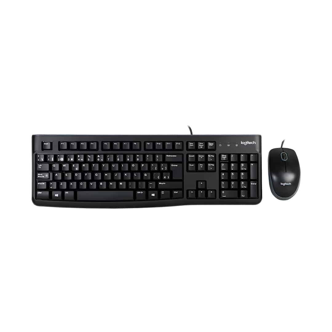 Teclado Logitech MK120 - Alámbrico / Combo Teclado y Mouse Teclado Logitech MK120 - Alámbrico / Combo Teclado y Mouse