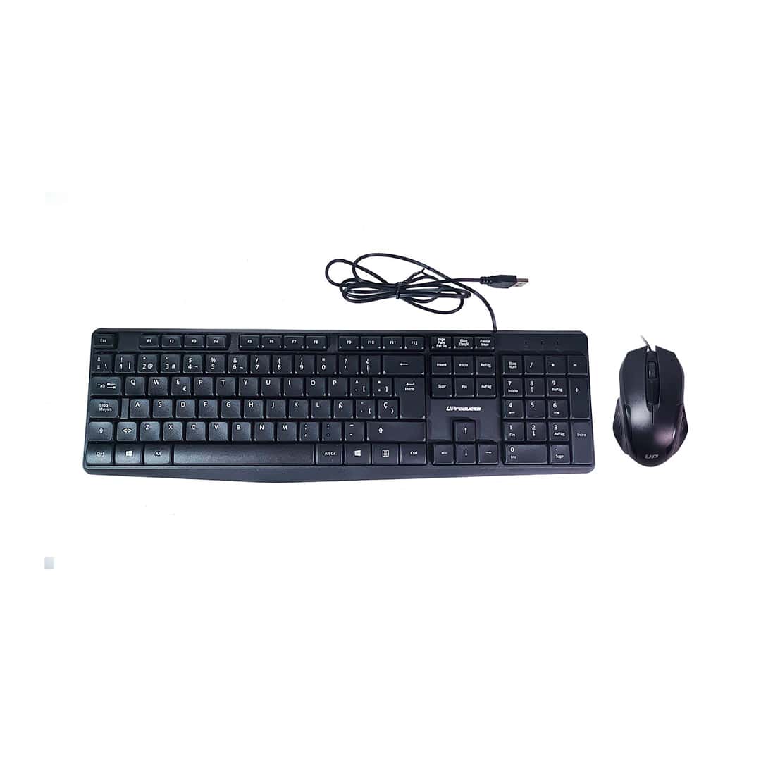 Teclado U-Products - Alámbrico / Combo Teclado-Mouse Teclado U-Products - Alámbrico / Combo Teclado-Mouse