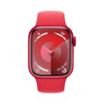 Apple Watch Serie 9 41mm (MRXH3LLA) Red Alu Case with Red Sport Band ML.