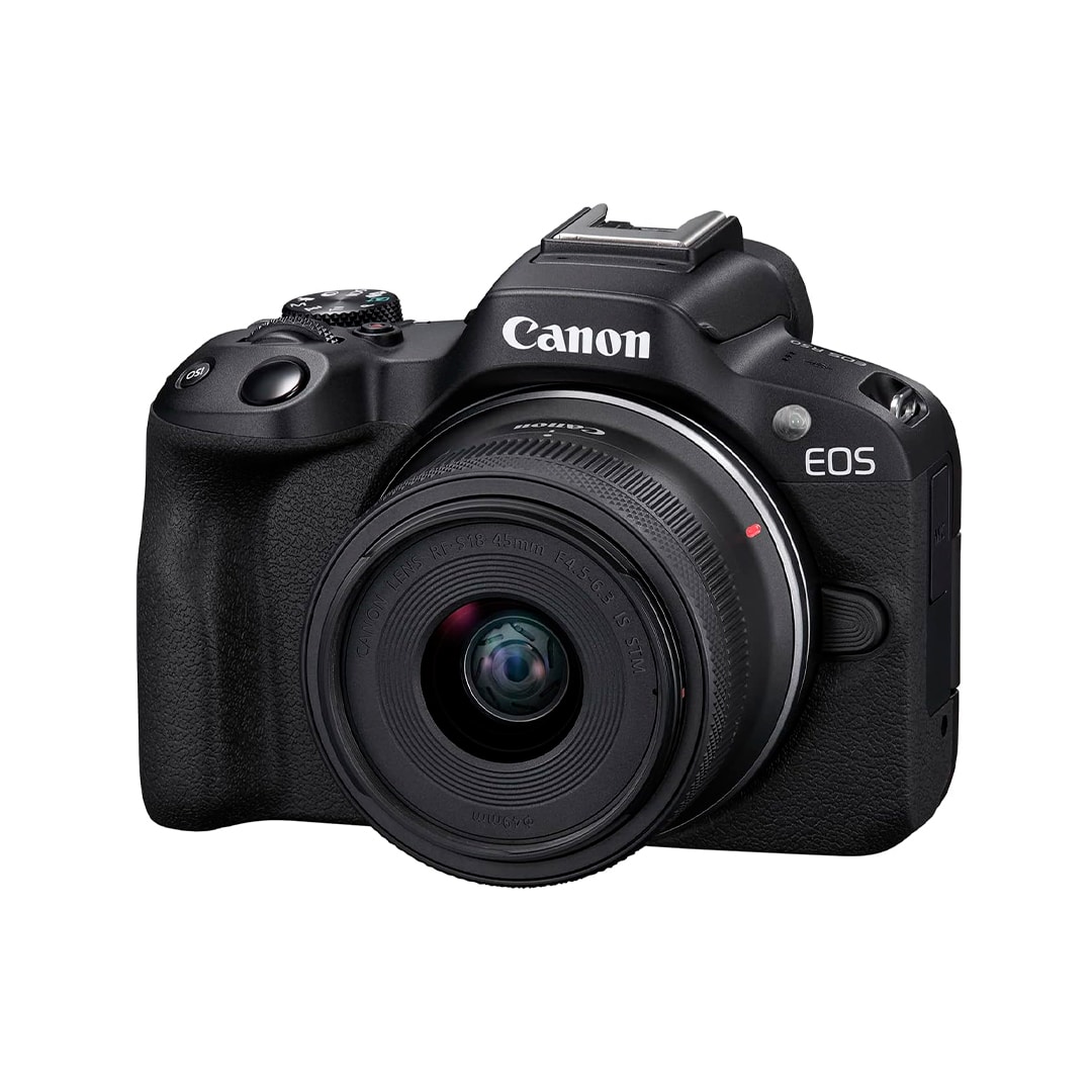 Cámara Canon EOS R50 - Content Creator Kit with Stereo Mic + Tripod Grip Cámara Canon EOS R50 - Content Creator Kit with Stereo Mic + Tripod Grip