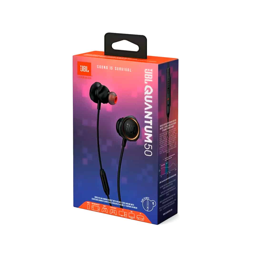 JBL Quantum 50 (JBLQUANTUM50BLKAM) Black JBL Quantum 50 (JBLQUANTUM50BLKAM) Black