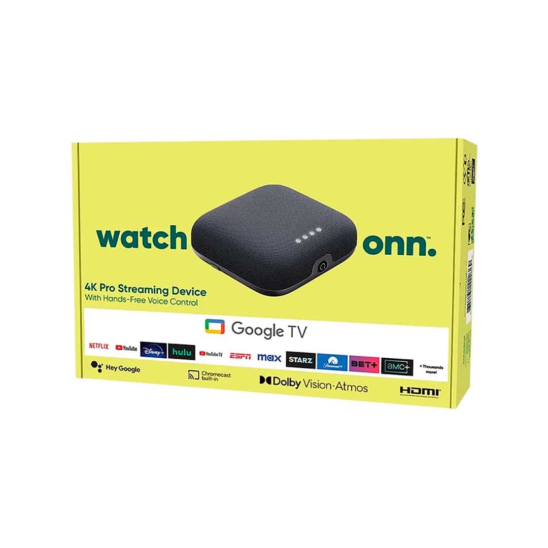 onn. 4K Pro Streaming Device -2 Onn 4K Pro Streaming Device