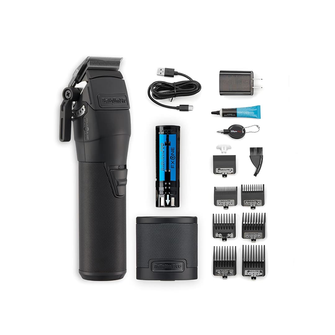 BaBylissPRO BLACKFX (FX899MB) All-Metal Interchangeable Battery Clipper BaBylissPRO BLACKFX (FX899MB) All-Metal Interchangeable Battery Clipper