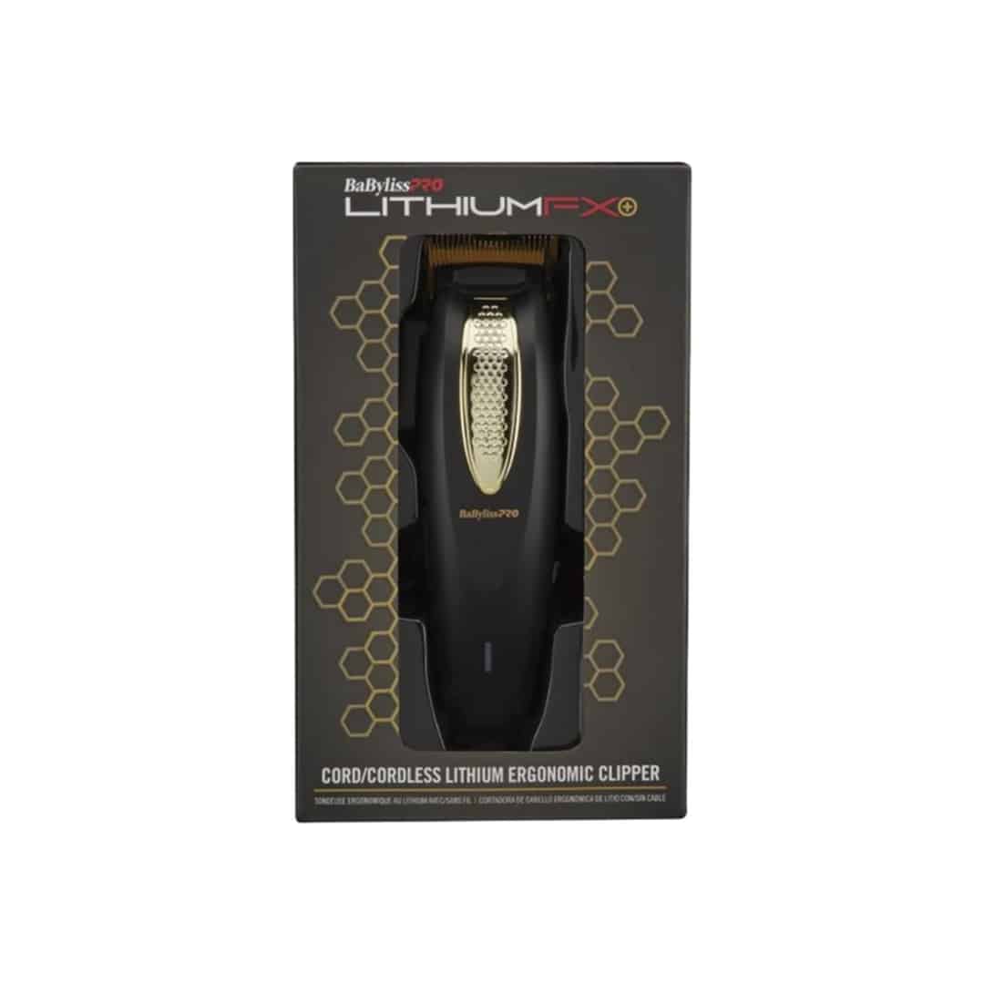 BaBylissPRO LITHIUMFX+ (FX673NS) Cord Cordless Lithium Ergonomic Clipper Afeitadora BaBylissPRO LITHIUMFX+ - FX673NS