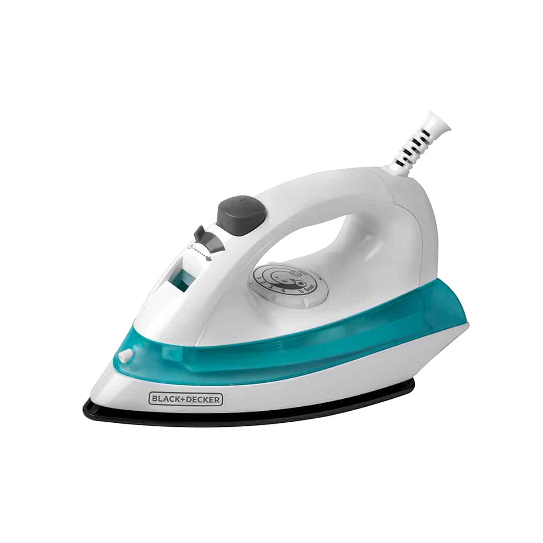 Black+Decker. Plancha a Vapor. Quick N Easy. Antiadherente BD-IRBD100. Blanco Plancha a Vapor Black+Decker BD-IRBD100 - Quick "N Easy / Antiadherente