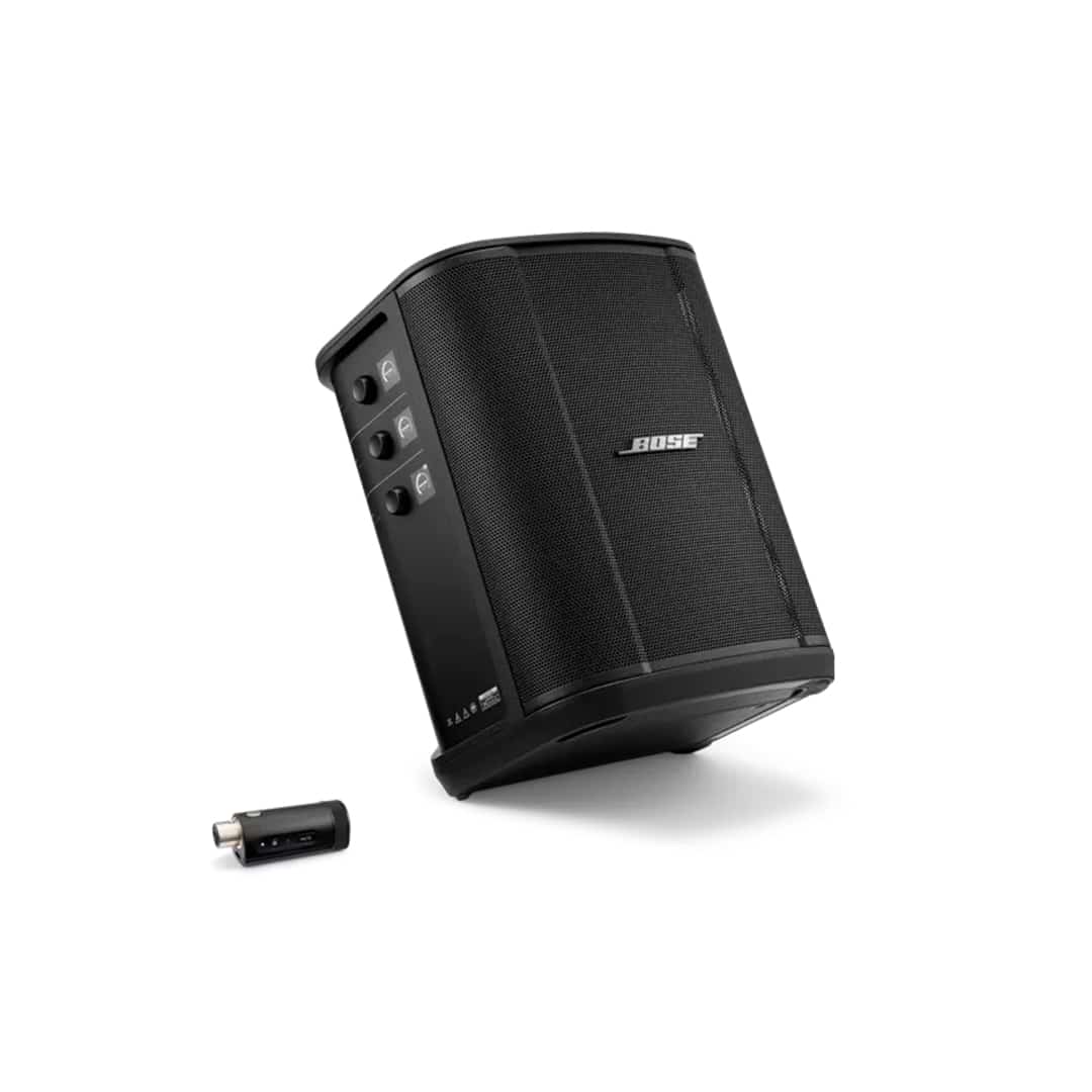 Bose S1 Pro+ 869583-1110 (with Bose Wireless Mic Line Transmitter & Bose Wireless Instrument Transmitter) Corneta Bose S1 Pro+ - with Bose Wireless Mic/Line Transmitter