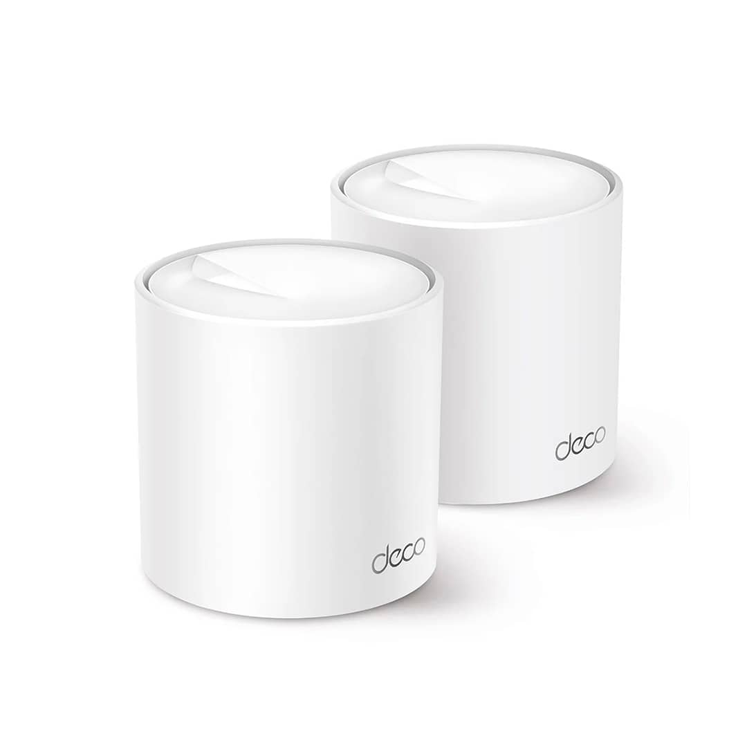 TP-Link Deco X60 (2-pack) AX5400 Whole Home Mesh Wi-Fi 6 System. -2 Router TP-Link Deco X60 - 2 Pack / Sistema Wi-Fi Mesh