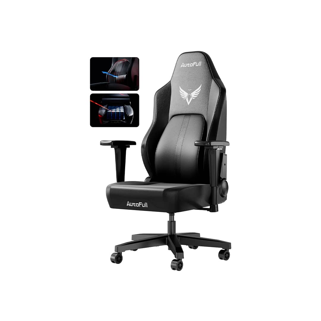 AutoFull M6 AFM601BLSA-CB Gaming Chair (Dynamic Lumbar) Silla Gaming AutoFull M6 - AFM601BLSA-CB