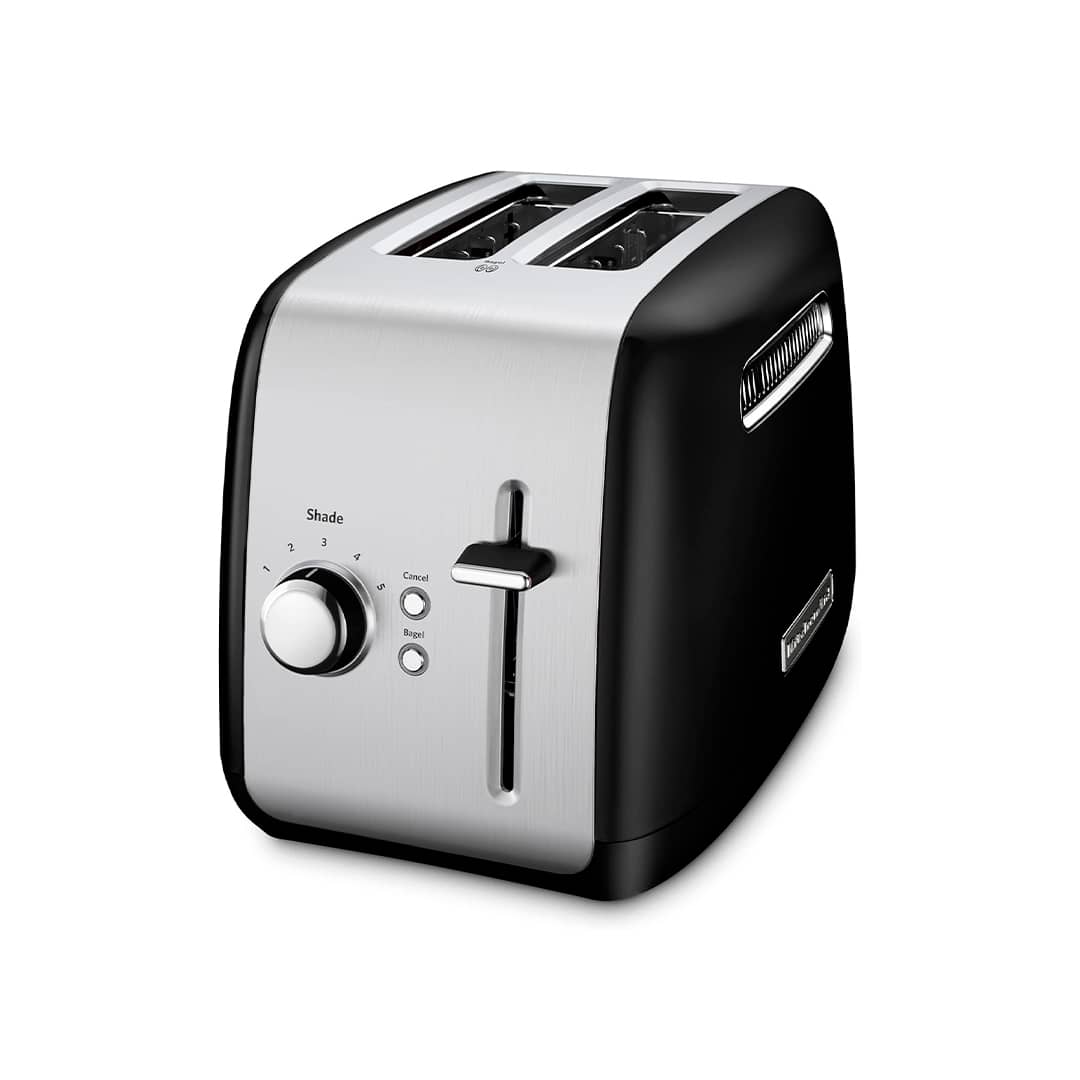 Kitchenaid. 2 Slice Toaster With Manual Lift Lever. Onyx Black. KMT2115OB Tostadora Kitchenaid 2 Slice