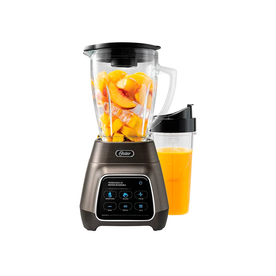 Oster Licuadora con Tecnologia Reversible BLSTPYG1312XBG (Incluye 1 Vaso BLEND-N-GO) Licuadora Oster BLSTPYG1312XBG
