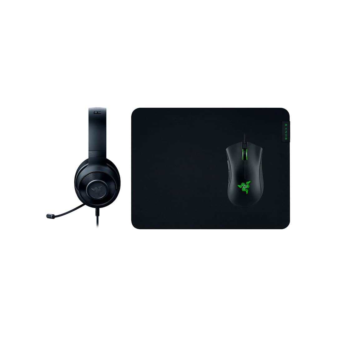 Razer Next Level Bundle (RZ85-02950200-B3U1), Kraken X Lite Gigantus V2 Medium DeathAdder Essential -3 Kit Razer Next Level Bundle