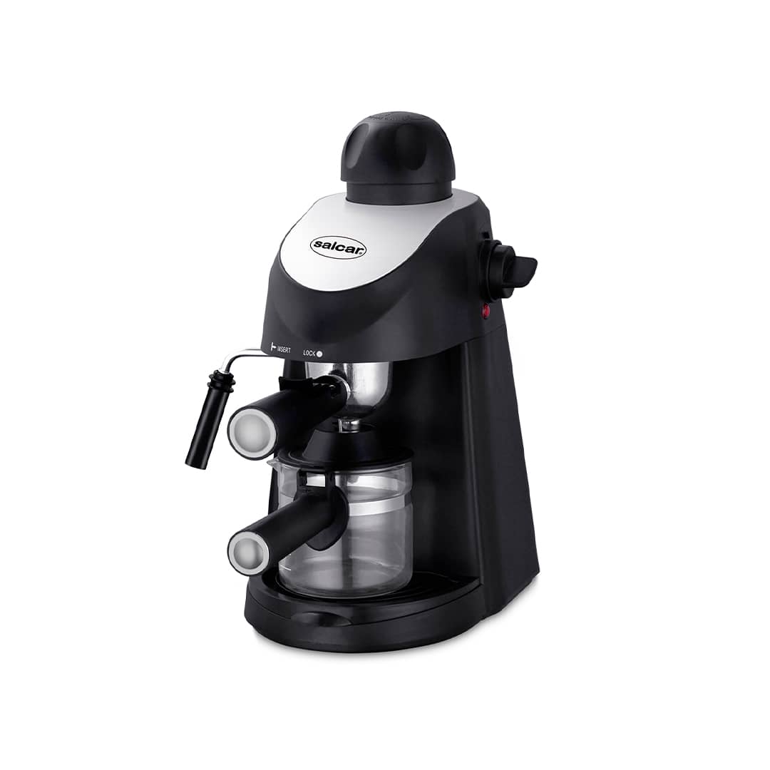 Salcar Cafetera para Espresso y Capuchino 4 Tazas SAL-CAFE4TBS Cafetera Salcar - Espresso y Capuchino / 4 Tazas