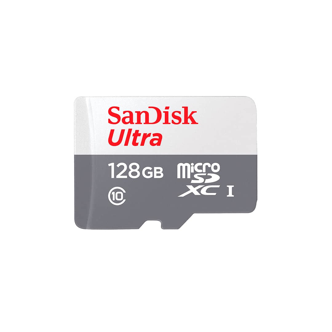 SanDisk Ultra MicroSDCH UHS-I Card with Adapter 128GB, 100mbs (SDSQUNR-128G-GN3MA) -2 Tarjeta SanDisk Ultra MicroSDCH UHS-I