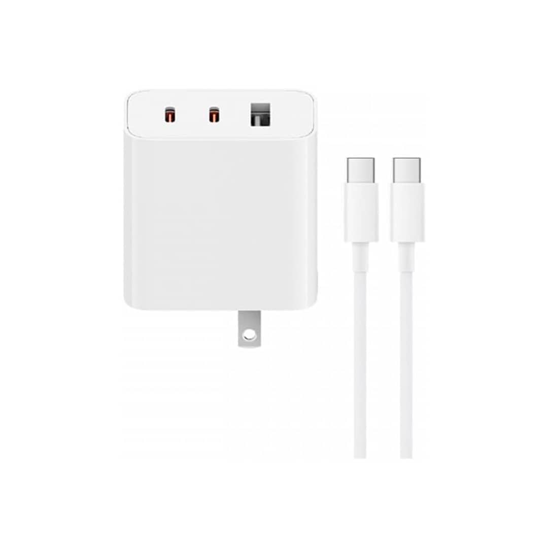 Xiaomi 67W GaN Charger 2C1A (A07ZMUS), White Cargador Xiaomi GaN Charger - 67W / 2C1A