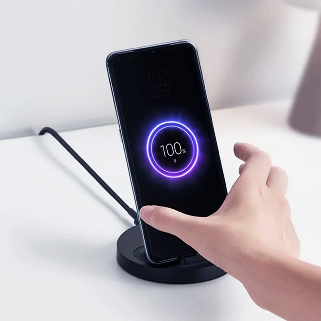 Xiaomi Mi 20W Wireless Charging Stand (WPC02ZM). -2 Stand de carga Xiaomi Mi 20W
