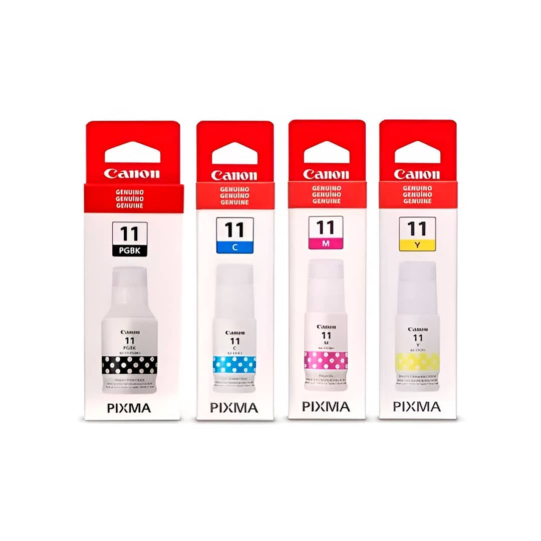 Canon GI-11 Kit (Black Cyan Magenta Yellow) Kit Canon GI-11 - Black / Cyan / Magenta / Yellow
