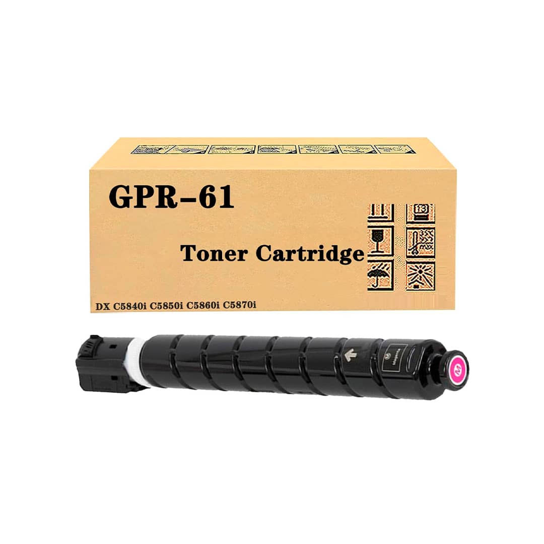 Canon Toner GPR-61 (Compatible imageRUNNER ADVANCE DX C5840i, DX C5850i, DX C5860i, DX C5870i), Magenta Toner Canon Toner GPR-61