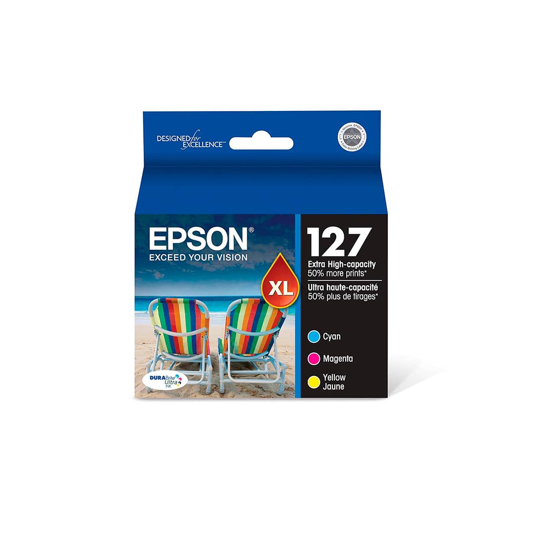 Epson DURABrite Ultra Ink 127 (T127520-S) 3 Pack Tinta Epson DURABrite Ultra Ink 127 - 3 Pack