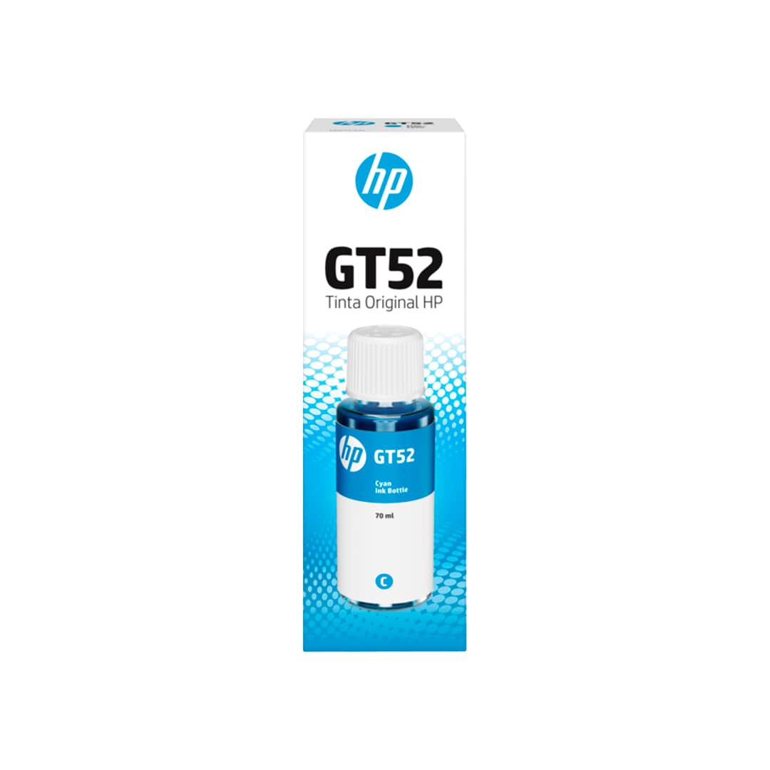 HP GT52 70ml, Cyan Tinta HP GT52 - 70ml