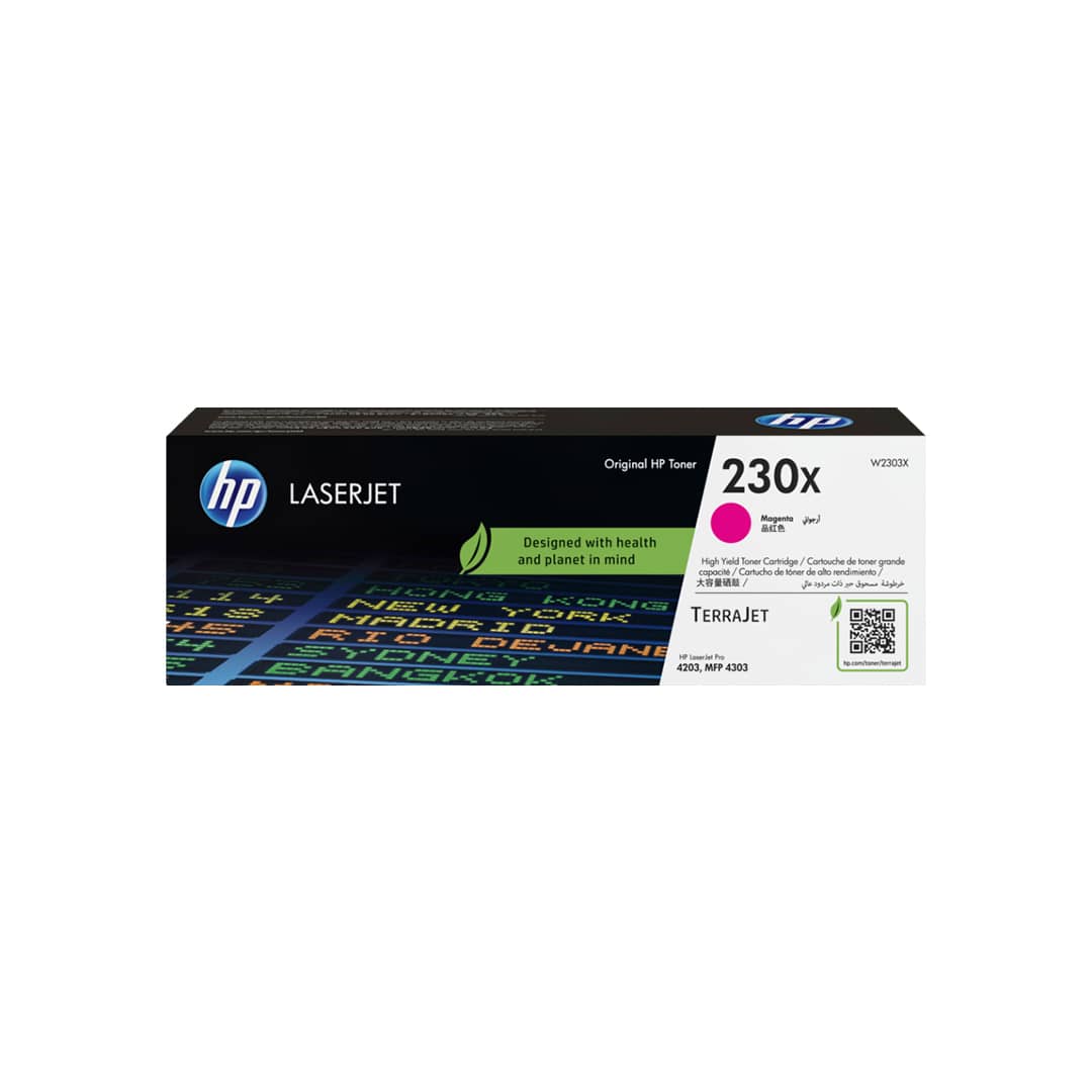 HP LaserJet Toner Cartridge 230X Magenta Toner HP LaserJet Cartridge 230X