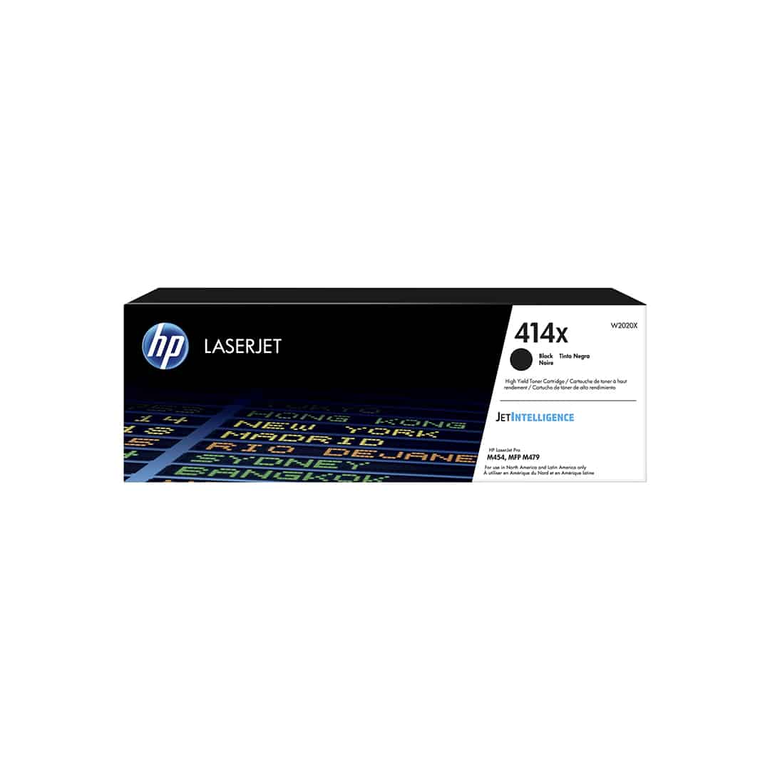 HP LaserJet Toner Cartridge 414X (W2020X), Black Toner HP LaserJet Cartridge 414X