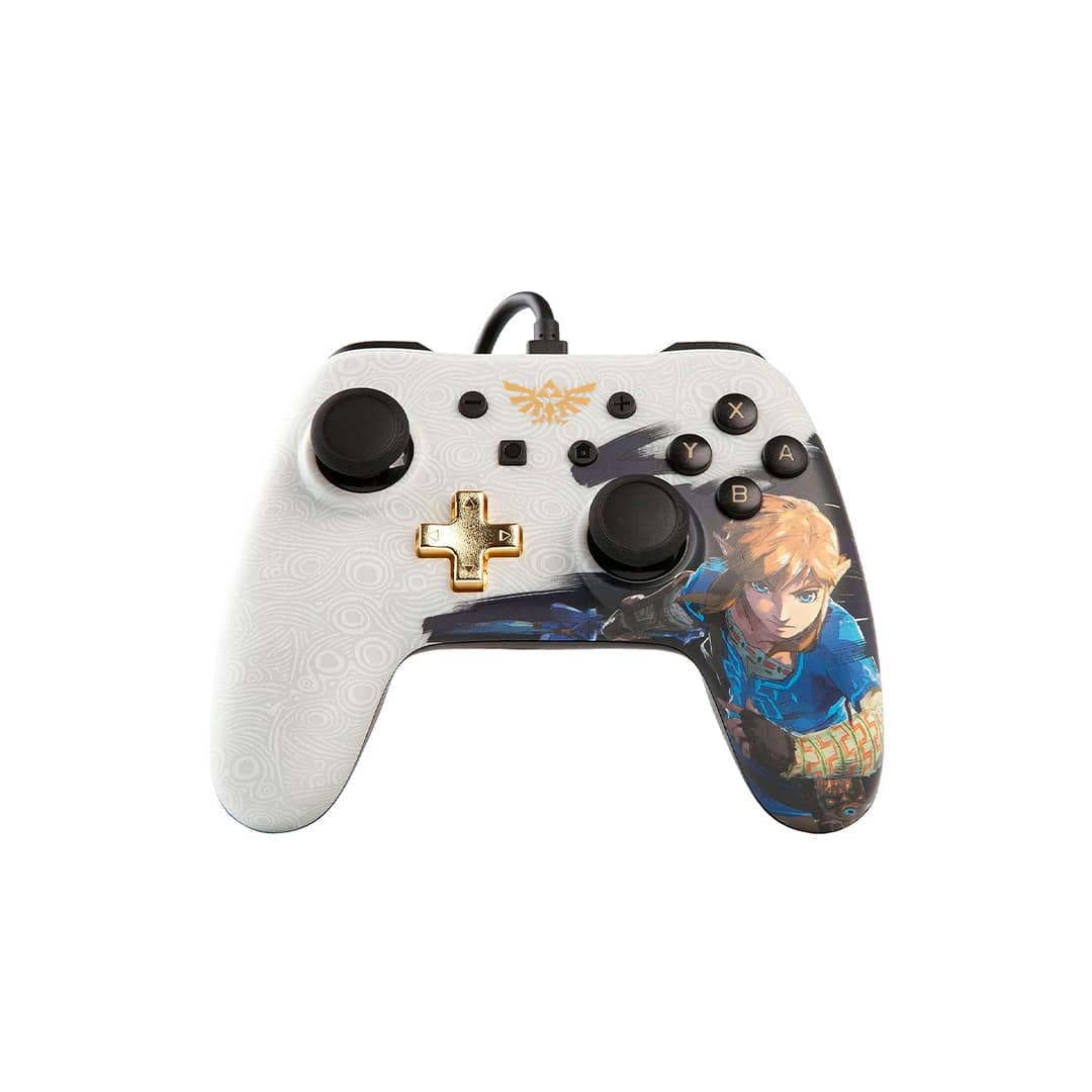 PowerA Enhanced Wired Controller for Nintendo Switch, Link (1506260-03) Control Nintendo Switch Link