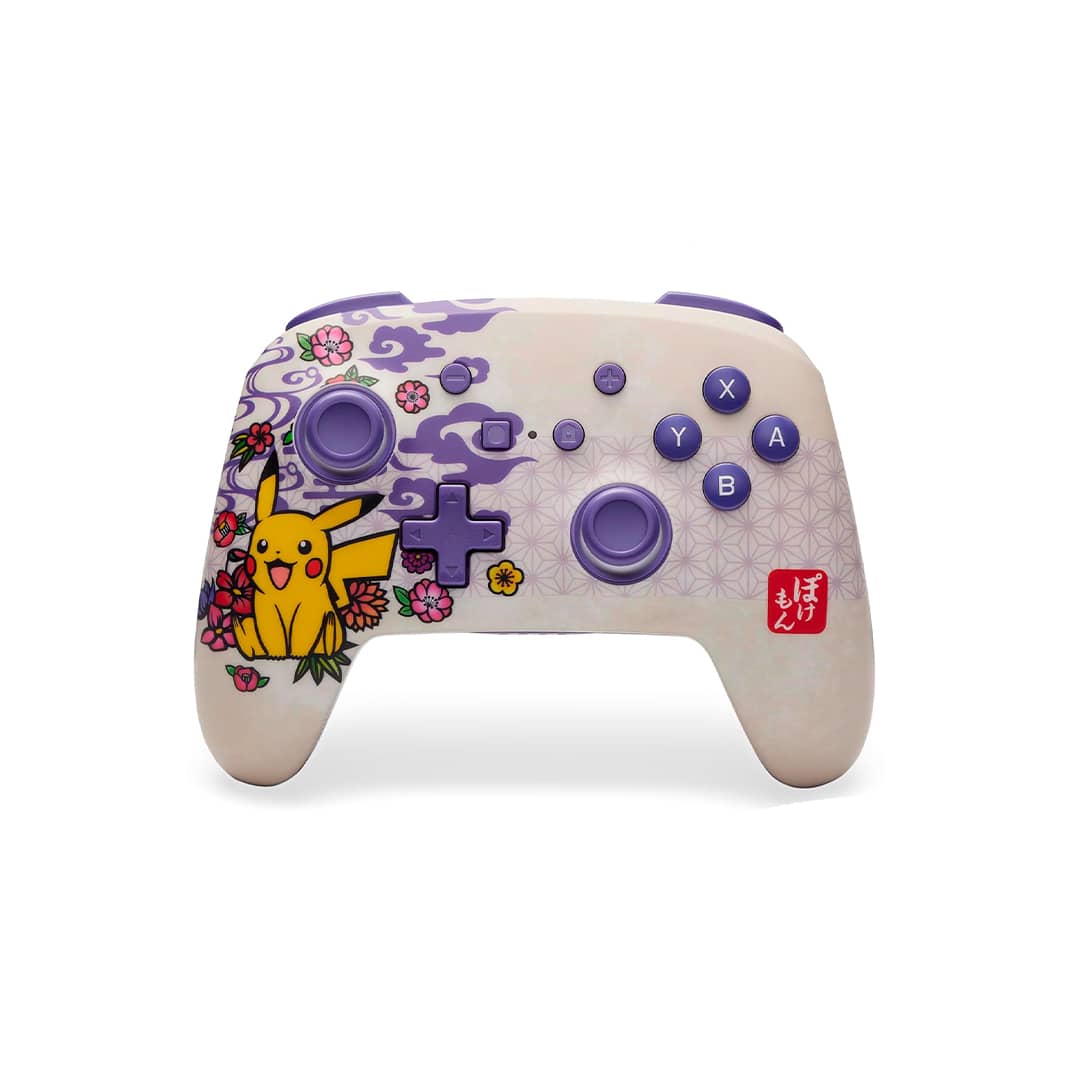 PowerA Enhanced Wired Controller for Nintendo Switch, Pokémon Blossom (NSGP0324-01) Control Nintendo Switch Pokémon Blossom