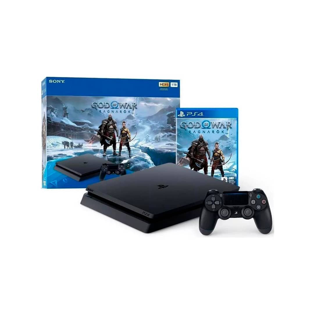 Sony Playstation 4 Slim God of Wara Ragnarok Bundle 1TB Sony Playstation 4 Slim God of War - Ragnarok Bundle / 1TB