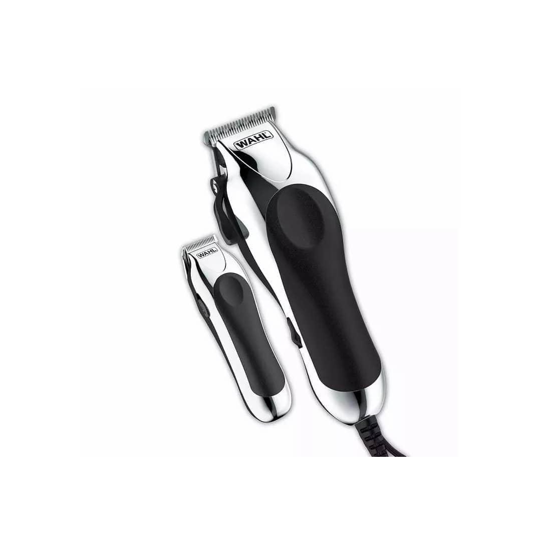 Wahl Deluxe Chrome Pro Complete Haircutting & Touch Up Kit (79524-5201) -2 Afeitadora Wahl Deluxe Chrome Pro Complete