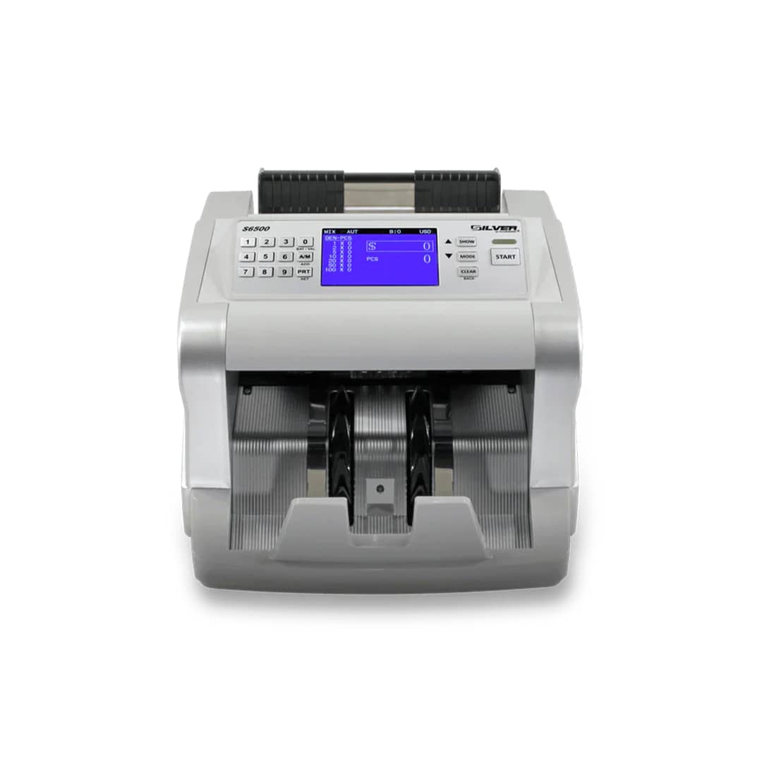 Accubanker S6500 Contador de valores mixtos billete Contador de billetes Accubanker S6500