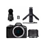Cámara Canon EOS R50 - RF-S 18-45mm / F4.5-6.3 / IS STM / Kit + Accesories Kit