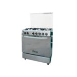 Doral Moscu Cocina a Gas de 6 Hornillas con Tapa y Encendido DO-306HCHX, Inox (2)