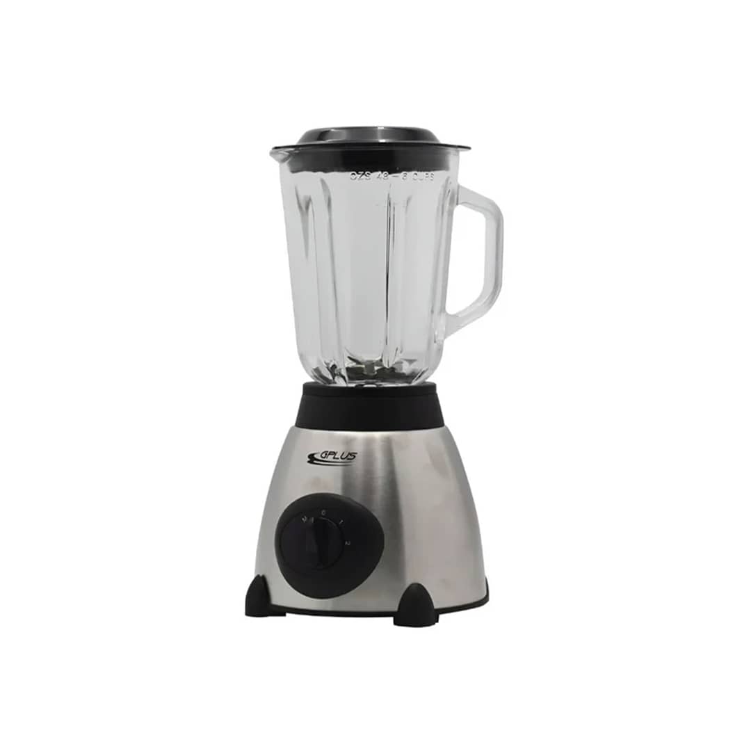 GPLUS Licuadora Jarra-Vidrio 1.5L 2 Vel y Pulso con Accesorio 110V GP-LICM4 Acero Inox Licuadora GPLUS GP-LICM4 - 1.5L / 2 Vel / 110V