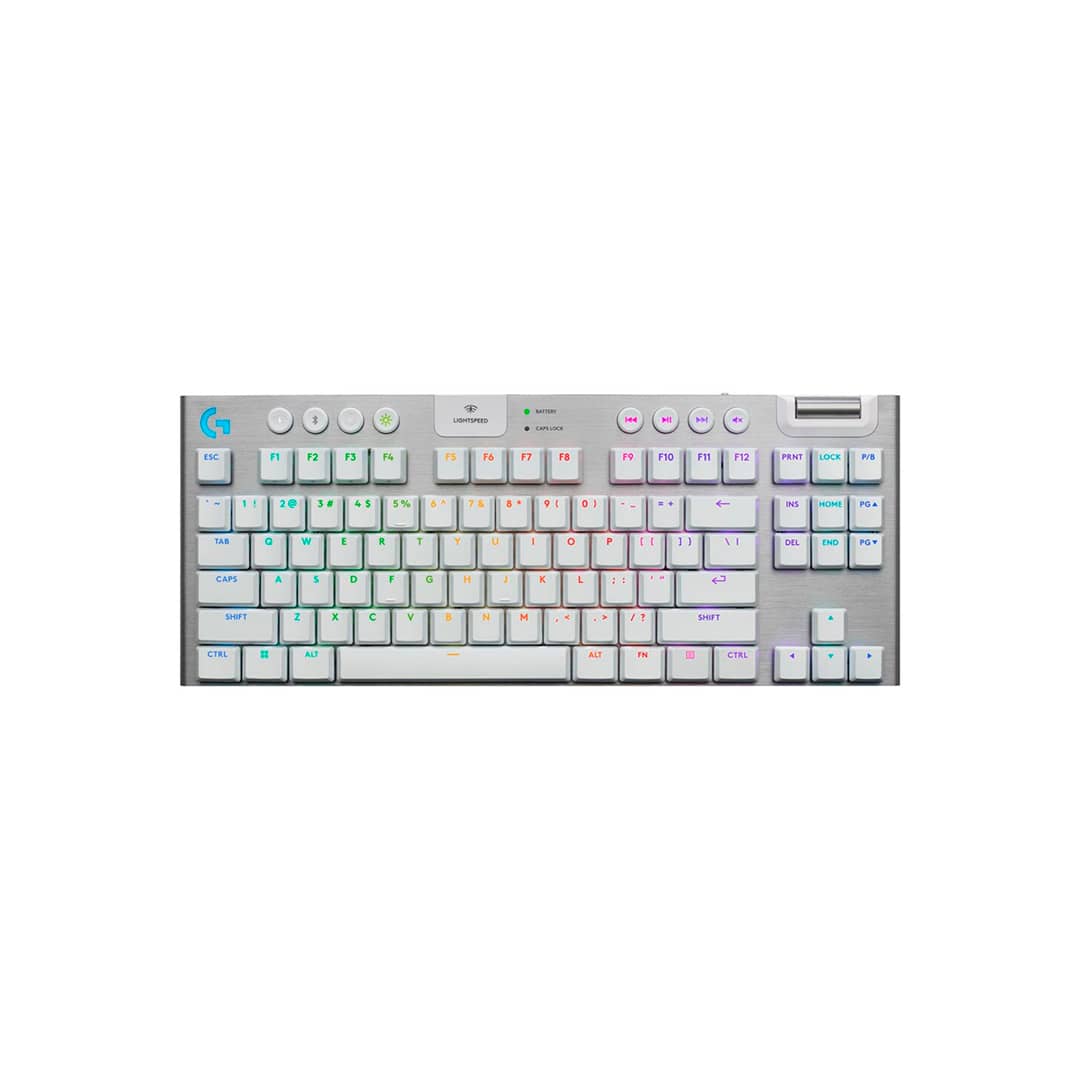 Logitech G915 X Lightspeed TKL 920-012732 White Teclado Logitech G915 X Lightspeed