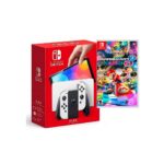 Consola Nintendo Switch Oled White - Mario Kart 8 Delux