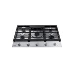 Placa de cocina Samsung de gas incorporada de 36" / 5 quemadores / NA36R5310FS/AA 