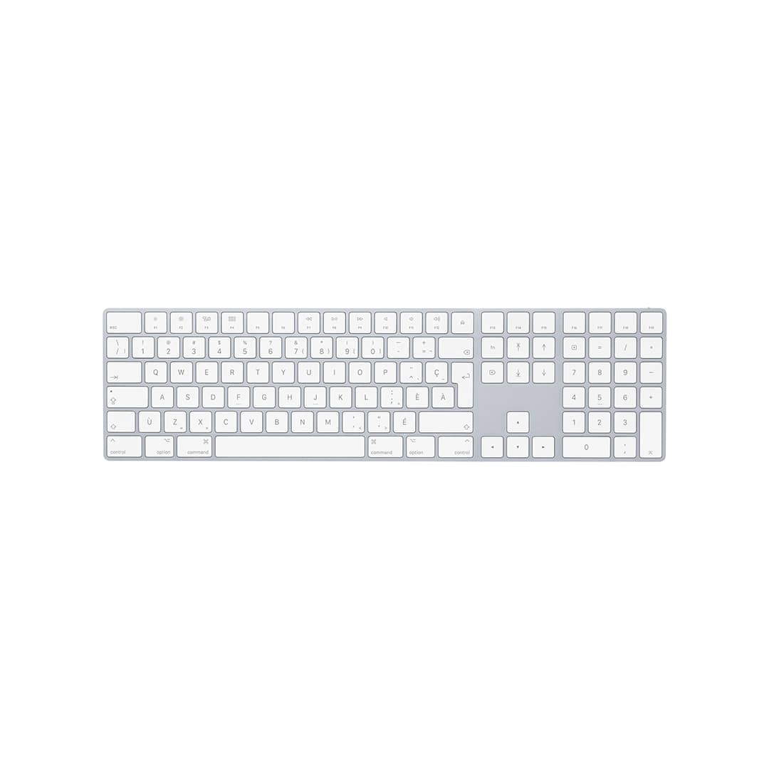 Apple Magic Keyboard with Numeric Keypad French Canadian (MRMH2CA) Apple Magic Keyboard - Numeric Keypad / French Canadian / MRMH2C/A