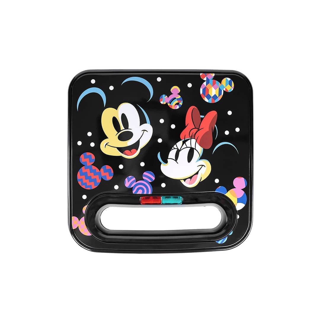Disney Mickey and Minnie Grilled Cheese Sandwich Maker PP1-DIM-MM1 Sándwichera PP1-DIM-MM1 Disney Mickey and Minnie Grilled Cheese