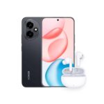 Honor 400 DNY-NX9, Black con audifonos