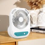 Ventilador de Mesa WINNINGSTAR ST-4052 - 6" / Luz LED 