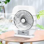 Ventilador de Mesa WINNINGSTAR ST-4049 - 8" / Luz LED 