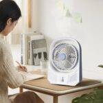 Ventilador de Mesa WINNINGSTAR ST-4063 - 8" / Luz LED 