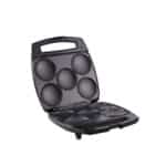 Salcar-Asador-De-Arepas-5-Cavidades-SAL-AA5C-Negro