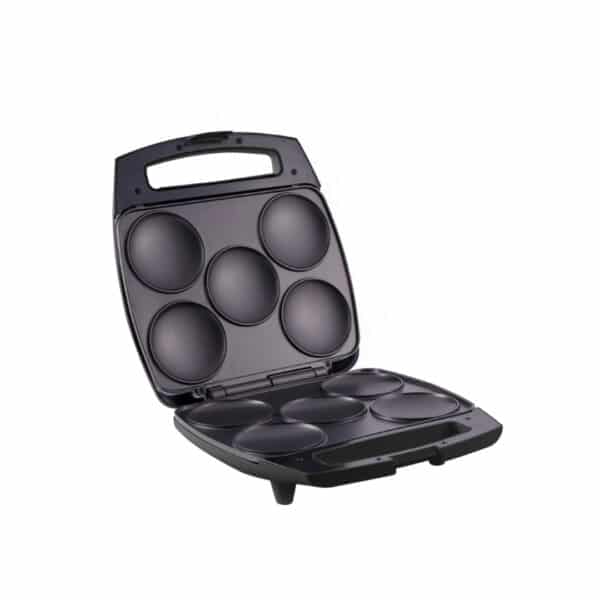 Salcar-Asador-De-Arepas-5-Cavidades-SAL-AA5C-Negro