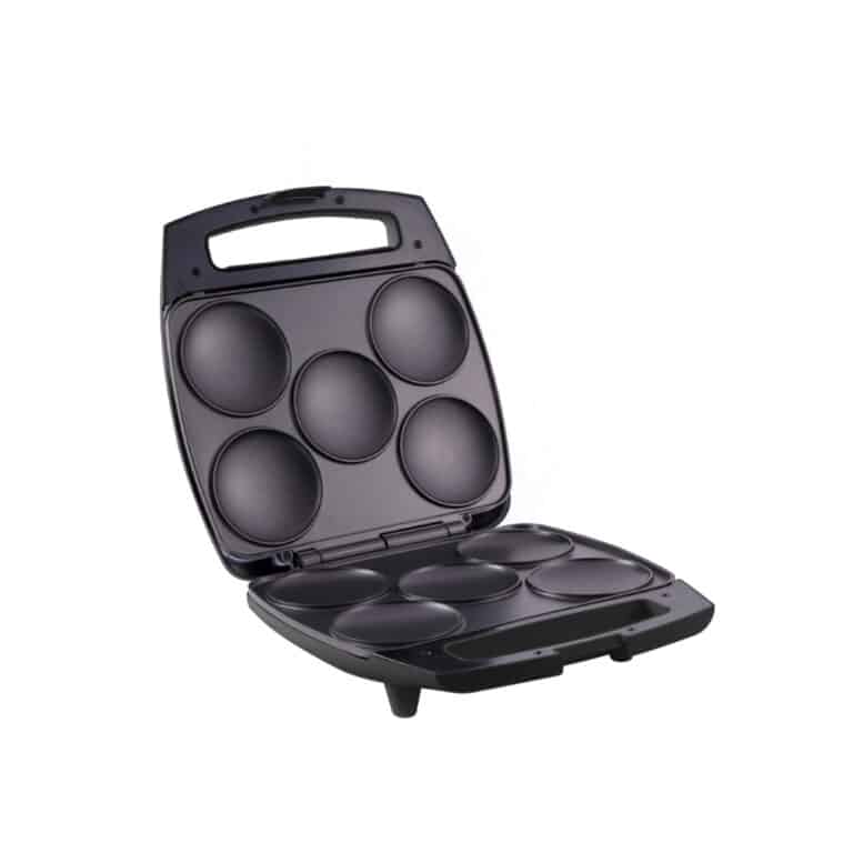 Salcar-Asador-De-Arepas-5-Cavidades-SAL-AA5C-Negro