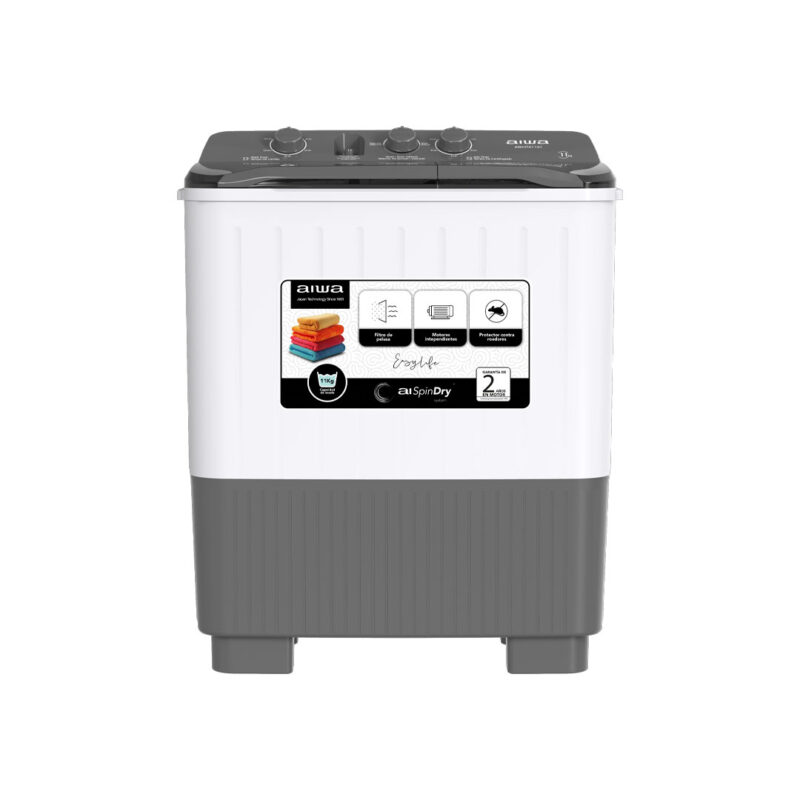 AWHTTX1101 Lavadora Semi Automática sin bomba 11Kg