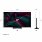 TV001-00065 LG 65 OLED evo AI C5 4K Smart TV 2025 OLED65C5PSA with Magic remote IA