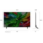 TV001-00067 LG 75 QNED evo MiniLED AI 4K Smart TV 2025 75QNED85ASG with Magic Remote AI