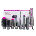 BellaLiss Ultra Edition High Speed Hot Air Brush 8-in-1 (BELLA-6795) 1200W (Empaque de Lujo).