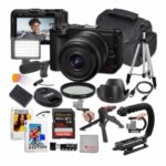Canon EOS R50 V Mirroless Camera with RF-S 14-30 mm f4-6,3 is STM PZ Lens + 128 GB Memory +